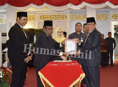 Pemkab Inhil Raih Perghargaan Berkinerja Terbaik Dalam Penyaluran Dana Desa 2018